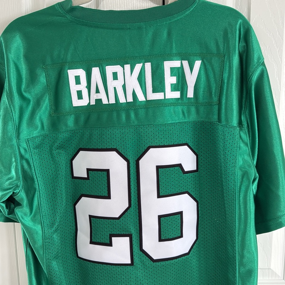 NEW Saquon Barkley #26 Philadelphia Eagles Football Jersey - Adult S